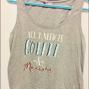 la Vie en rose ‘Printed’ Racer Tank Top